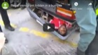 Video of trafficking a migrant across borders in a car bumper