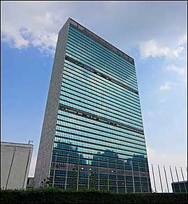 United Nations Headquarters, New York.