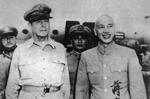 The determined anti-Communist Douglas MacArthur and Chiang Kai-shek brought the wrath of the American Establishment on both