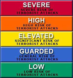 The Homeland Security Terror Alert System