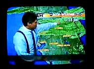 Tampa Bay, Florida weatherman talks about radar getting jammed by chemtrails
