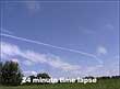 Timelapse Video of Chemtrail Spraying over Pennsylvania, September 4, 2006